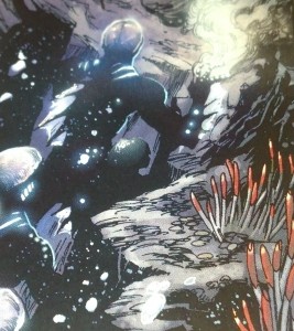 Giant Tube worms on the MAR? I think not. DC Comics.