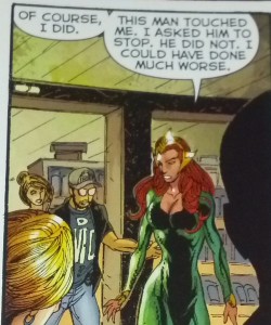 Mera doesn't take crap from anyone. DC Comics.