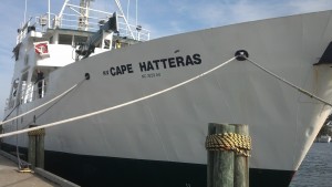 The R/V Cape Hatteras. Photo by Andrew David Thaler.
