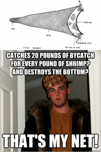 Scumbag Steve appreciates bottom trawls