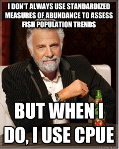 He is... the most interesting fisheries biologist in the world