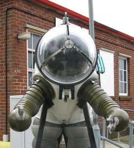 JIM suit. Photo from Geni via Wikipedia. 