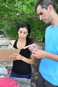 Students learn every step of field research techniques with Field School, including proper data collection and recording