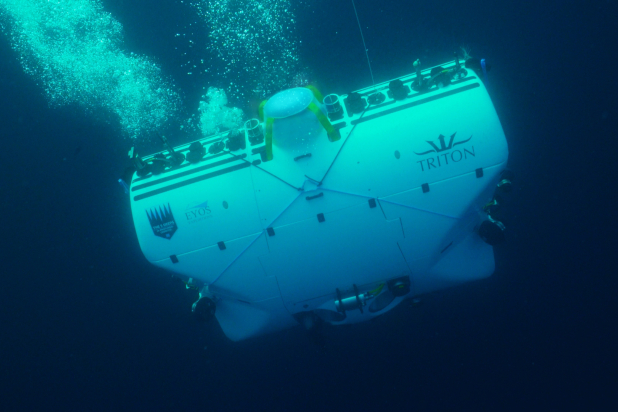 Submersible. Photo courtesy Discovery. 