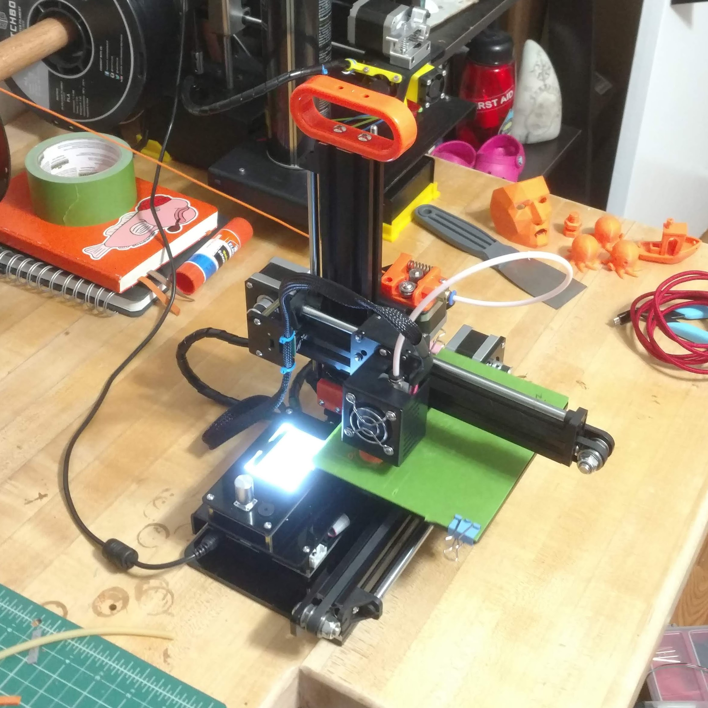 Er velkendte Blive opmærksom Overfladisk I built the cheapest 3D printer available online so that you don't have to:  iNSTONE Desktop DIY (review) | Southern Fried Science